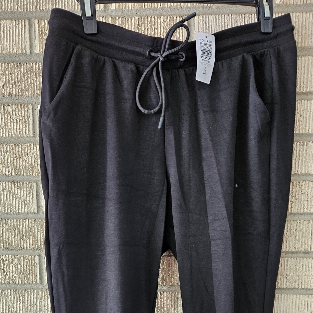 Black Satin Pants